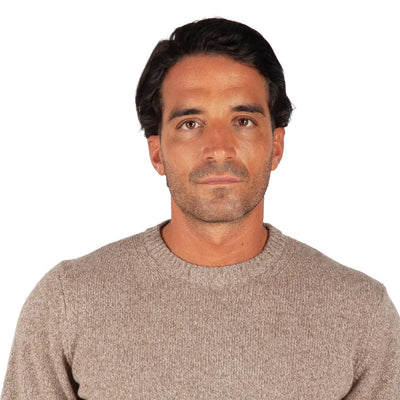 GRABS | Maglione uomo paricollo a manica lunga in lana