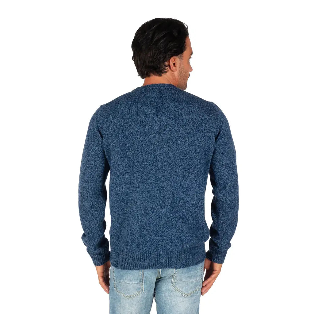 GRABS | Maglione uomo paricollo a manica lunga in lana