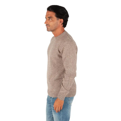 GRABS | Maglione uomo paricollo a manica lunga in lana