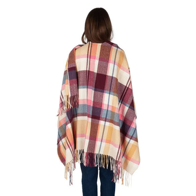 MARYPLAID - MARYHOME | Mantella effetto lana con frange