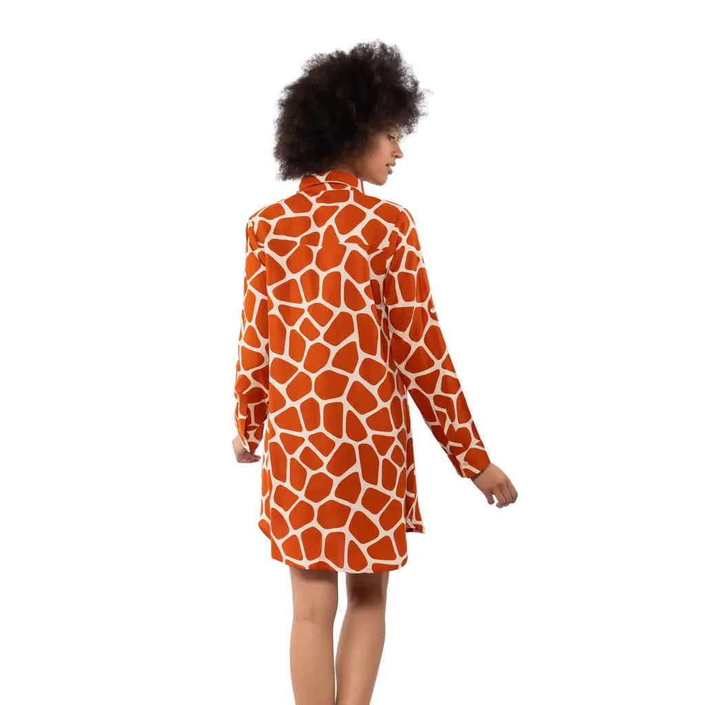 VERDISSIMA | MAXI CAMICIA ABITO IN VISCOSA IN FANTASIA