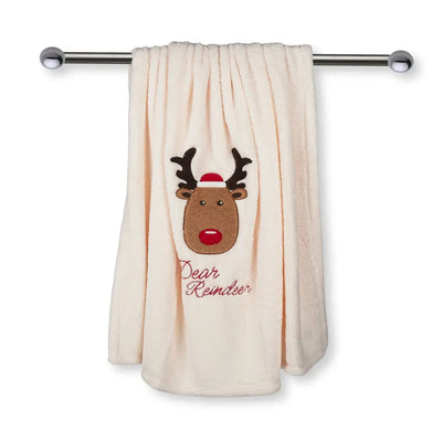 MARYPLAID - MARYHOME | Maxi plaid 150x180 cm Dear Reindeer