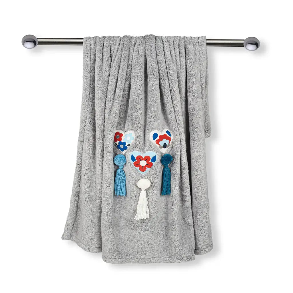 MARYPLAID - MARYHOME | Maxi plaid Cuori in tessuto Bussy
