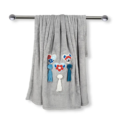 MARYPLAID - MARYHOME | Maxi plaid Cuori in tessuto Bussy