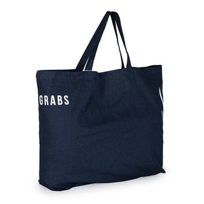 GRABS | Maxi shopper tote bag in cotone | Grabs | UNICA