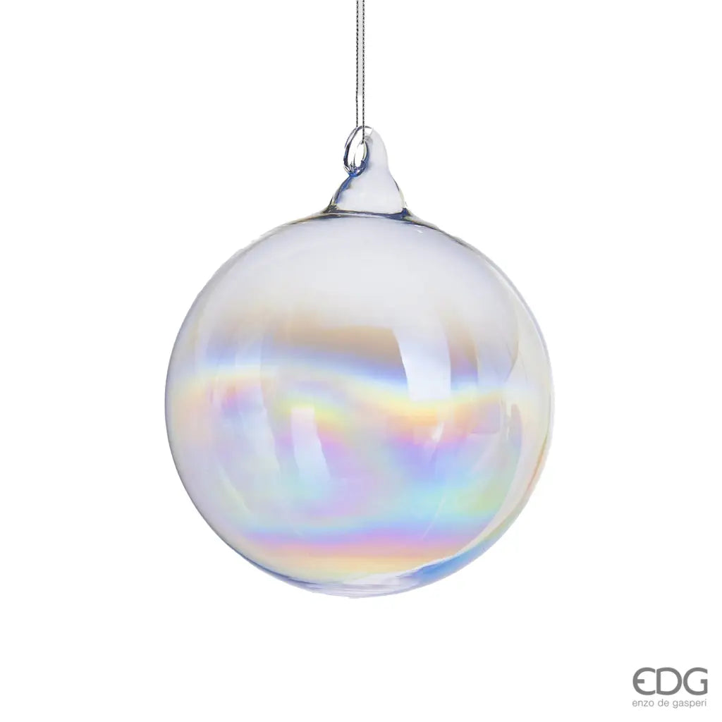 Boule De Noël Arlequin D 10 Cm - EDG Enzo De Gasperi - Décoration Italienne