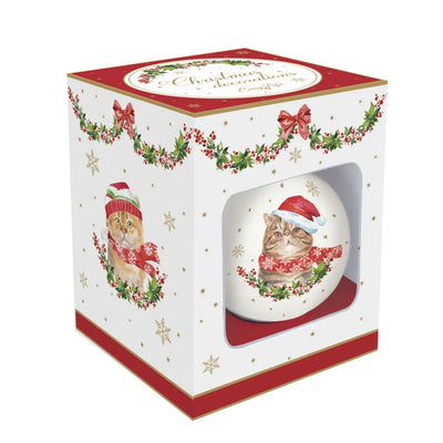 EASY LIFE | Palline di Natale in ceramica diametro 7 cm