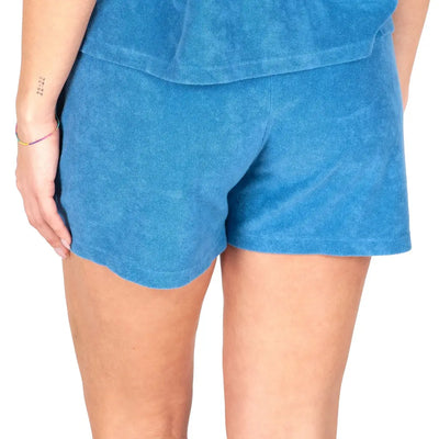 GRABS | Pantaloncino shorts donna in spugna di cotone Terry