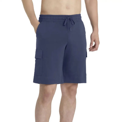 RAGNO | Pantalone a bermuda uomo con tasche cargo in jersey