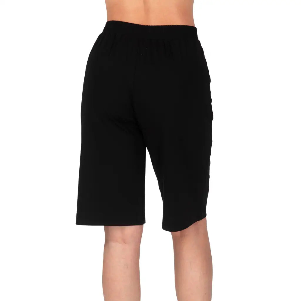 VERDISSIMA | Pantalone bermuda in viscosa elasticizzata