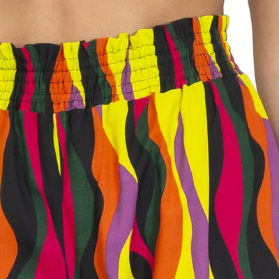 VERDISSIMA | Pantalone lungo ampio donna in viscosa Color