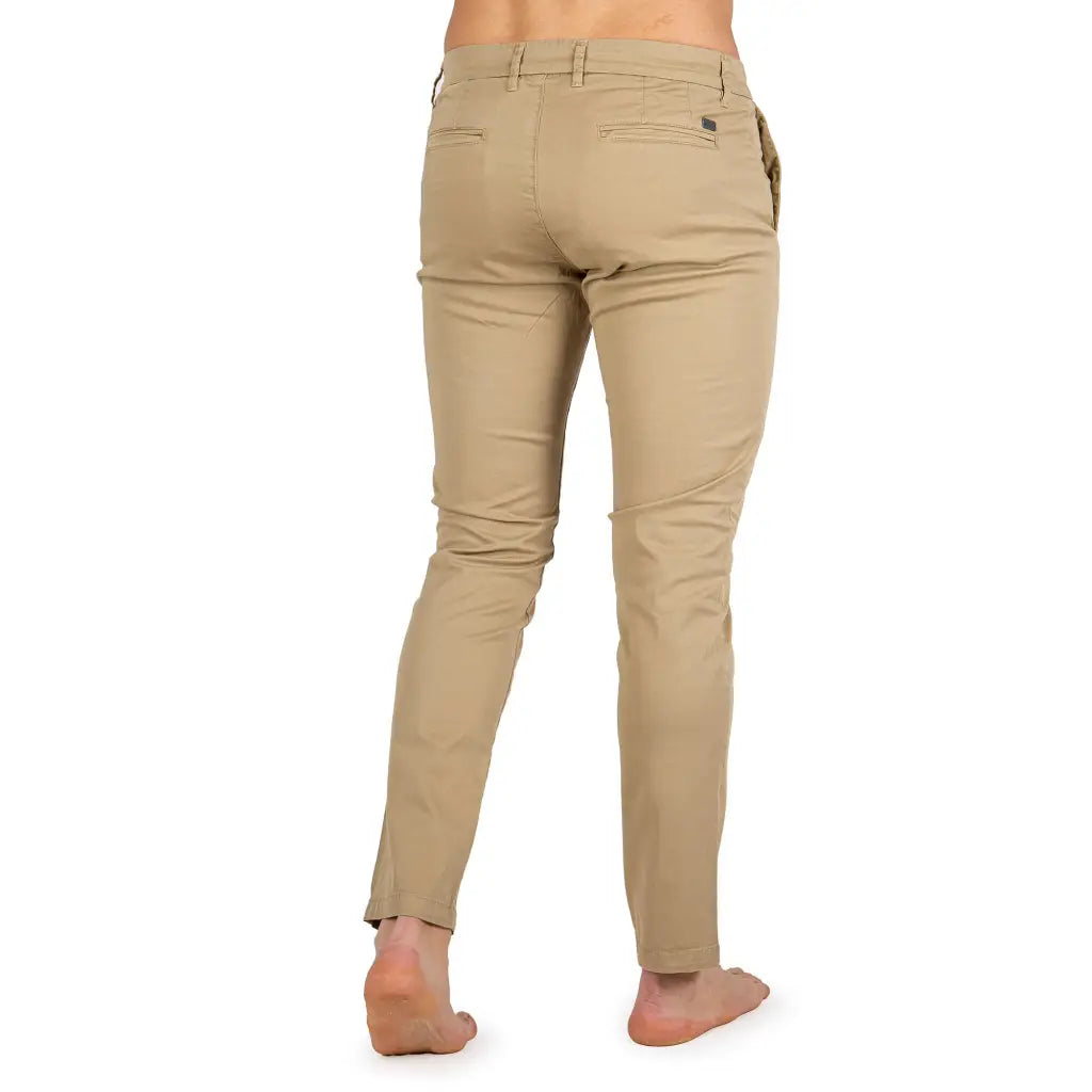 DATCH | Pantalone lungo casual uomo in cotone elasticizzato