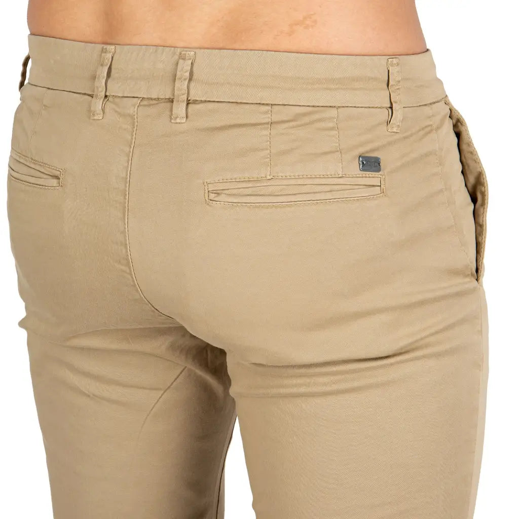 DATCH | Pantalone lungo casual uomo in cotone elasticizzato