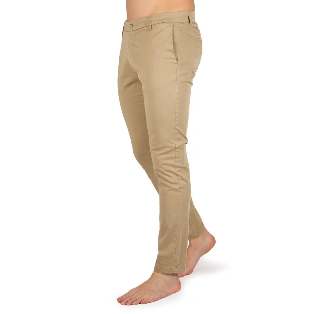 DATCH | Pantalone lungo casual uomo in cotone elasticizzato