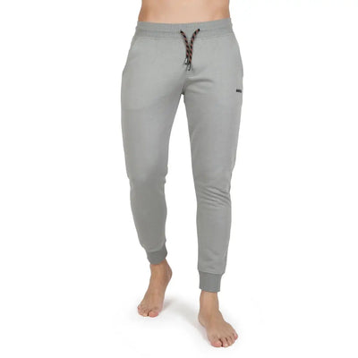 DATCH | Pantalone lungo sportivo uomo in cotone felpato di