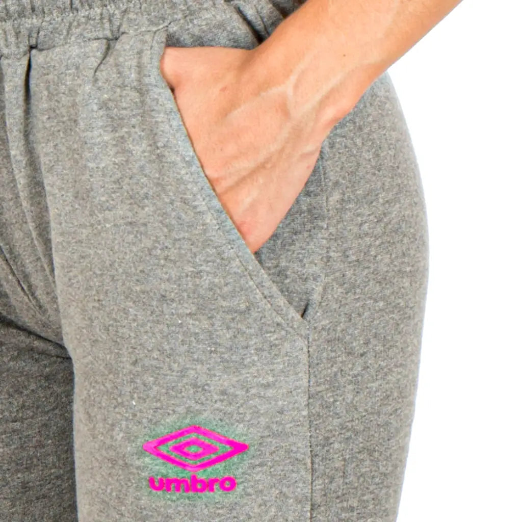UMBRO | Pantalone sportivo donna lungo con polsino in cald