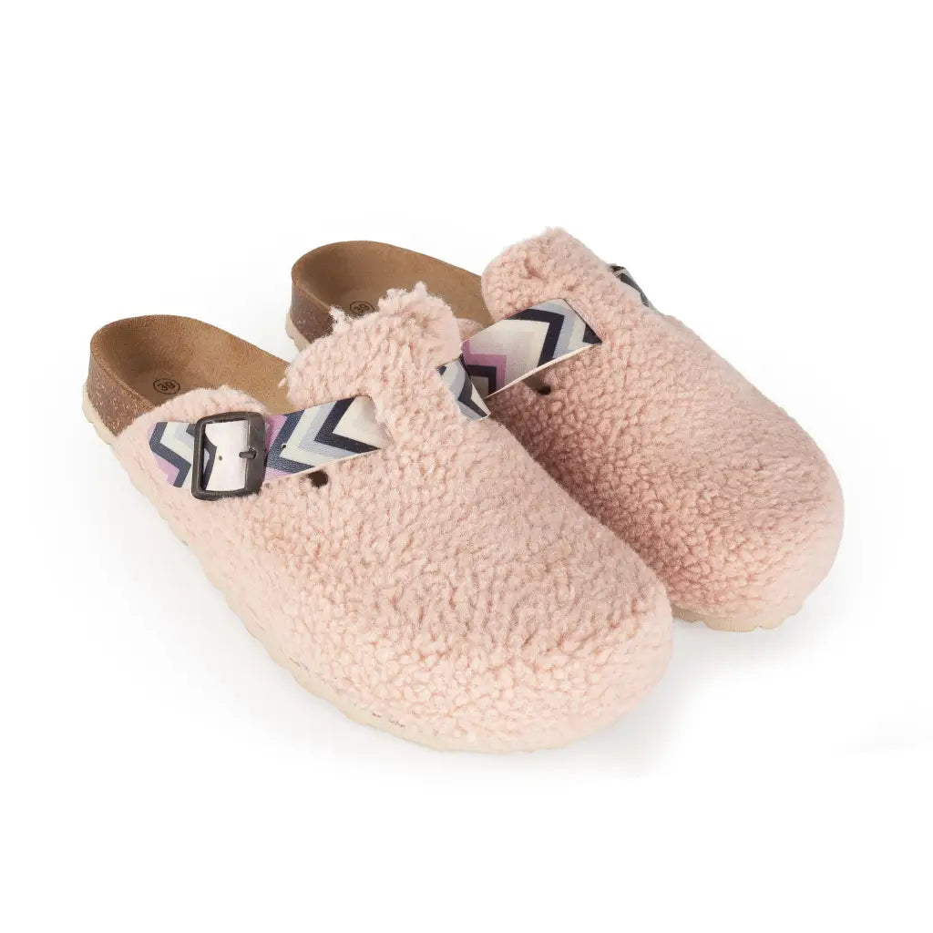 MARYPLAID - MARYHOME | Pantofola con fibbia in tessuto