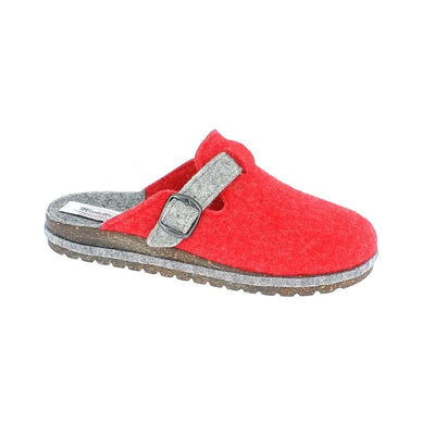MICHELLE | Pantofola donna in Lana Cotta con suola