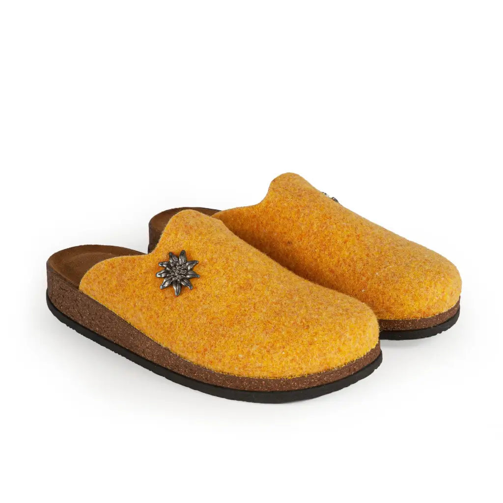 LE TIROLESI | Pantofole uomo in lana cotta | Le Tirolesi