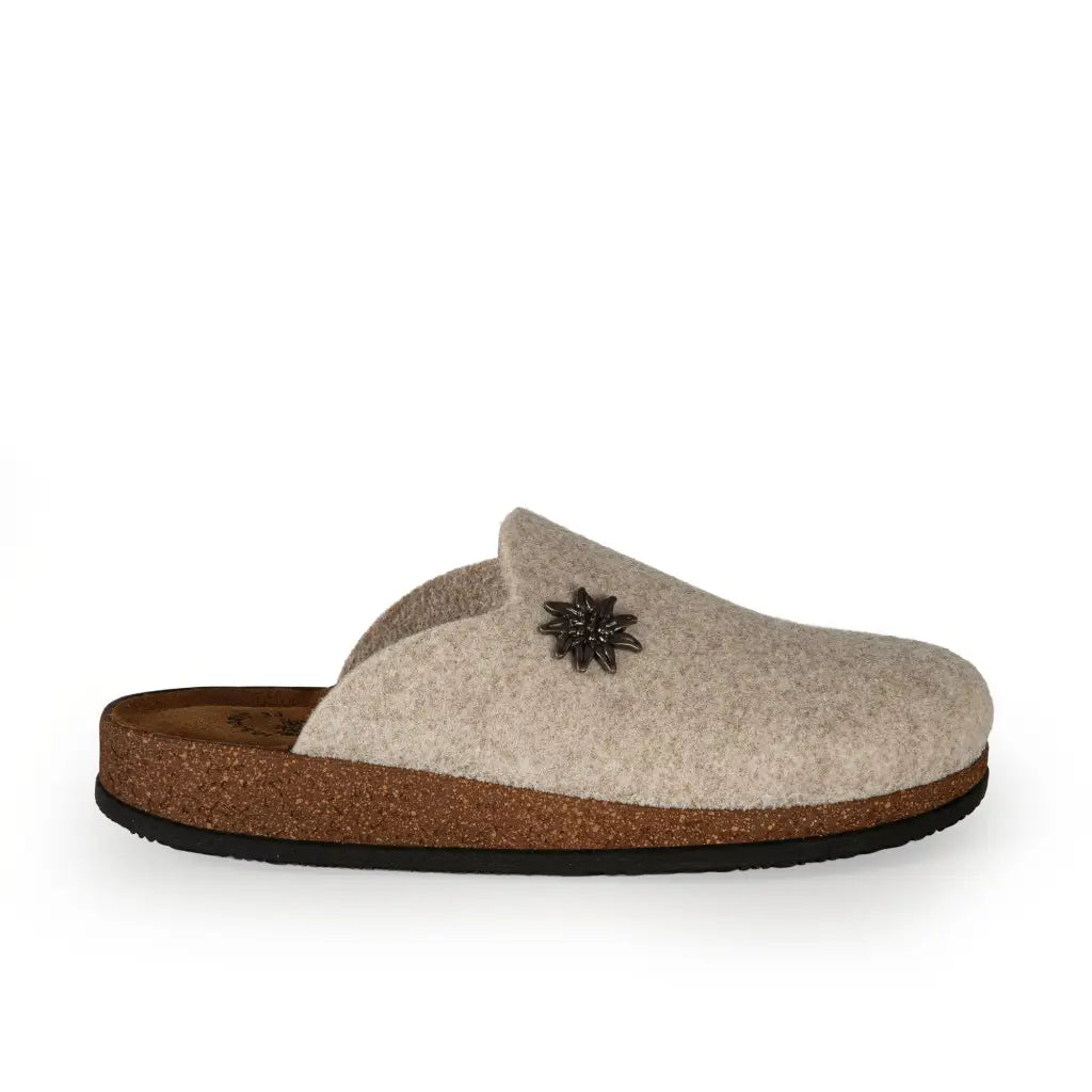 LE TIROLESI | Pantofole uomo in lana cotta | Le Tirolesi