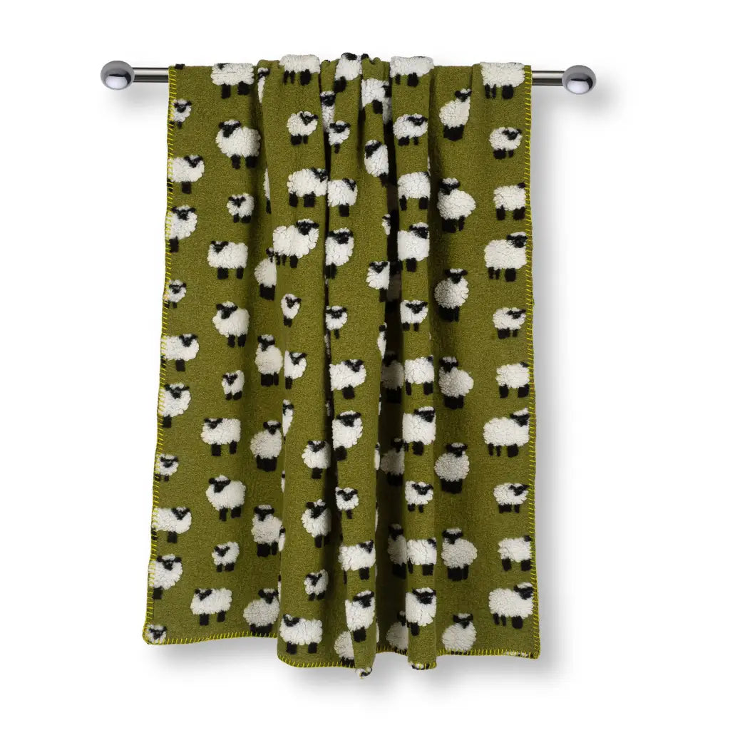 ZITA DEL FORTE | Pecorella plaid in Lana cotta