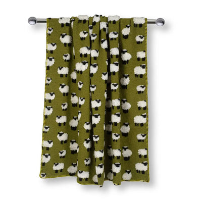 ZITA DEL FORTE | Pecorella plaid in Lana cotta