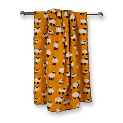 ZITA DEL FORTE | Pecorella plaid in Lana cotta