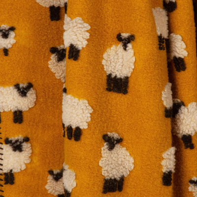 ZITA DEL FORTE | Pecorella plaid in Lana cotta