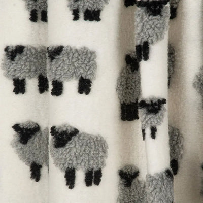 ZITA DEL FORTE | Pecorella plaid in Lana cotta