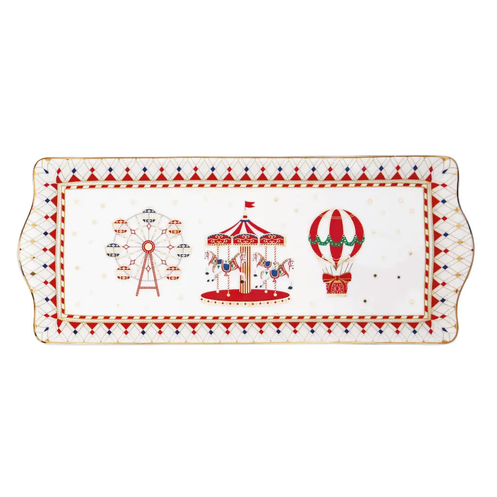 EASY LIFE | Piatto da portata 35x15 cm in porcellana