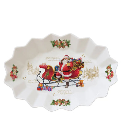 EASY LIFE | Piatto da portata ovale Christmas Memories