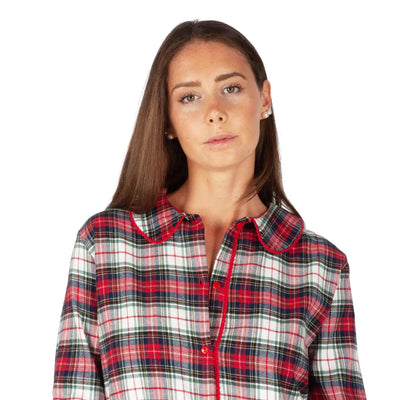 MARYPLAID - MARYHOME | Pigiama donna a perto davanti