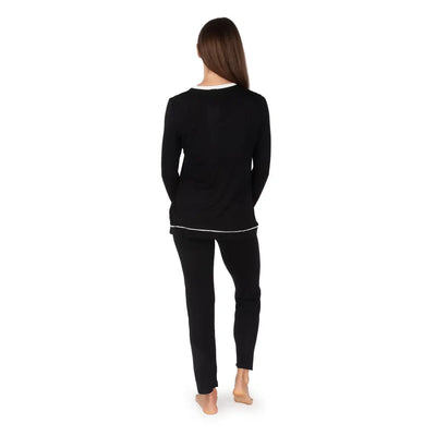 MARYPLAID - MARYHOME | Pigiama donna a serafino lungo