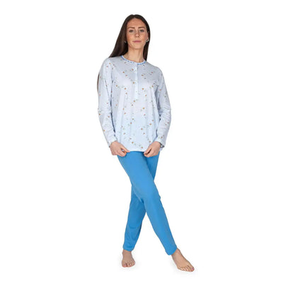 Pigiama donna Linclalor in Caldo cotone 92763 - fino alla tg 60 J933 Pigiama donna Linclalor in Caldo cotone 92763 - fino alla tg 60 J933