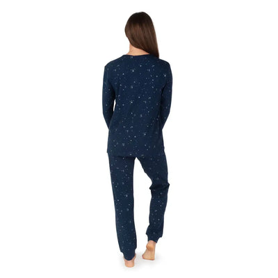 MARYPLAID - MARYHOME | Pigiama donna a serafino a manica
