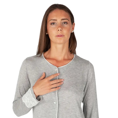 MARYPLAID - MARYHOME | Pigiama donna aperto davanti