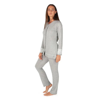 MARYPLAID - MARYHOME | Pigiama donna aperto davanti