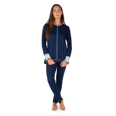 MARYPLAID - MARYHOME | Pigiama donna aperto davanti