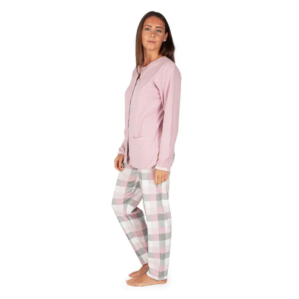 Pantaloni Notte Donna Cotone: Lunghi, Morbidi, A Gamba Larga Con Tasche E Coulisse, Per Casa E Relax