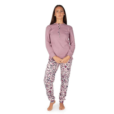 MARIOTTI LAB | Pigiama donna serafino con polsini