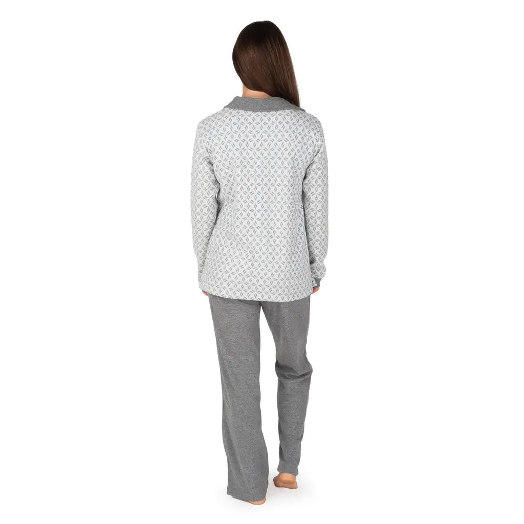 MARYPLAID - MARYHOME | Pigiama tuta casa donna aperto