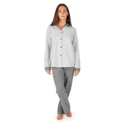 MARYPLAID - MARYHOME | Pigiama tuta casa donna aperto