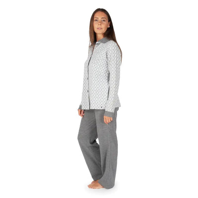 MARYPLAID - MARYHOME | Pigiama tuta casa donna aperto