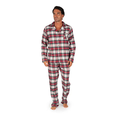 MARYPLAID - MARYHOME | Pigiama uomo aperto davanti