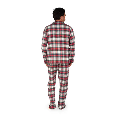 MARYPLAID - MARYHOME | Pigiama uomo aperto davanti