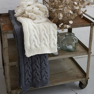 MARYPLAID - MARYHOME | Plaid coperta Baita in misto lana