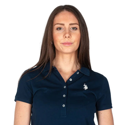 U.S. POLO ASSN. | Polo donna a mezza manica in cotone