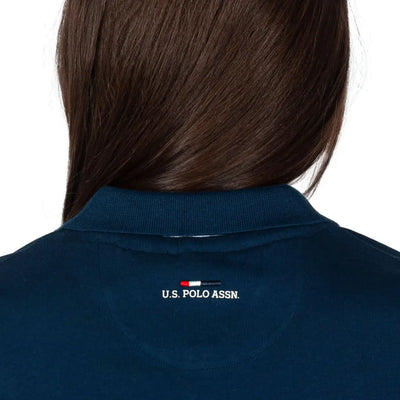 U.S. POLO ASSN. | Polo donna a mezza manica in cotone