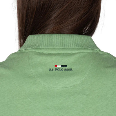 U.S. POLO ASSN. | Polo donna a mezza manica in cotone