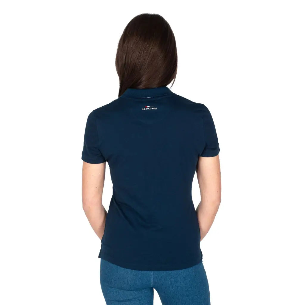 U.S. POLO ASSN. | Polo donna a mezza manica in cotone